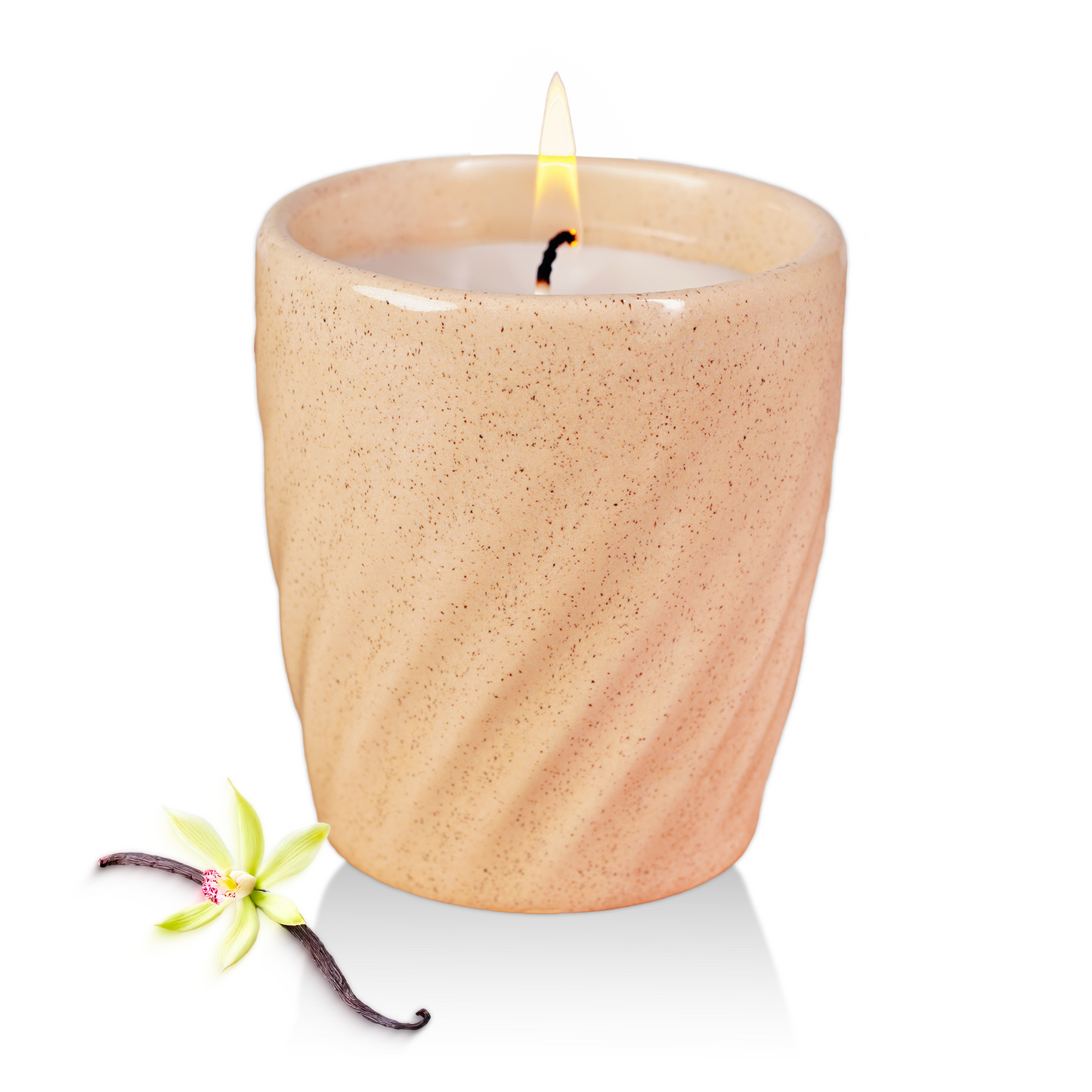 12 Oz Scented Candle Vanilla Fragrance. Color: Toffee Crunch